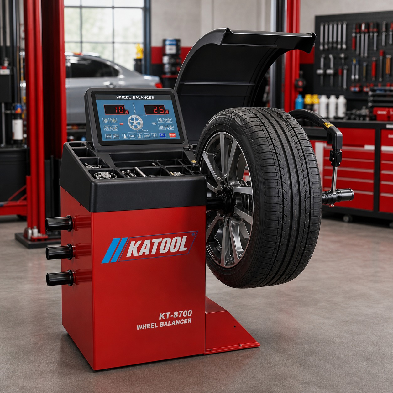 How to use a wheel balancer for accurate results
