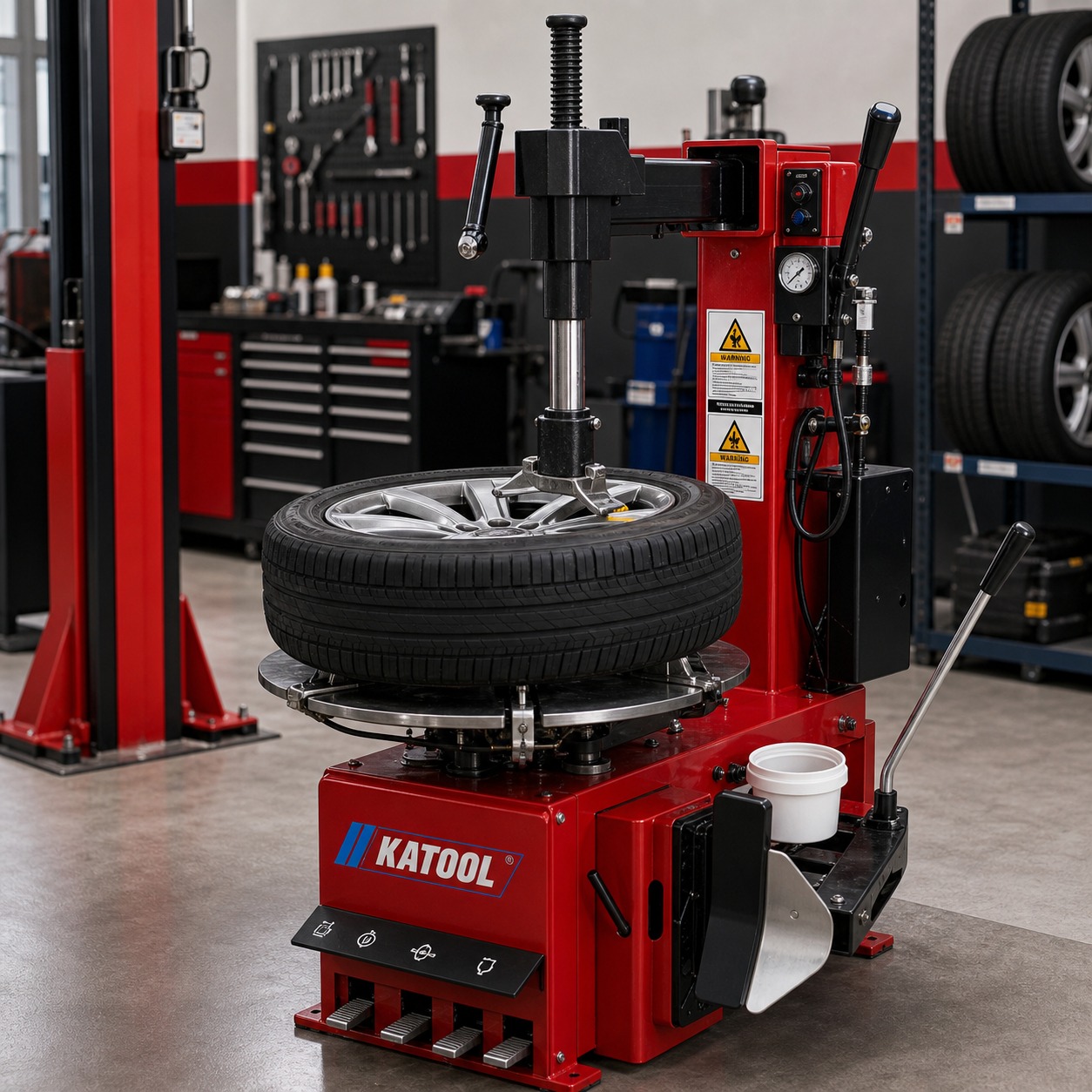 How to Operate a Tire Changer Machine Efficiently