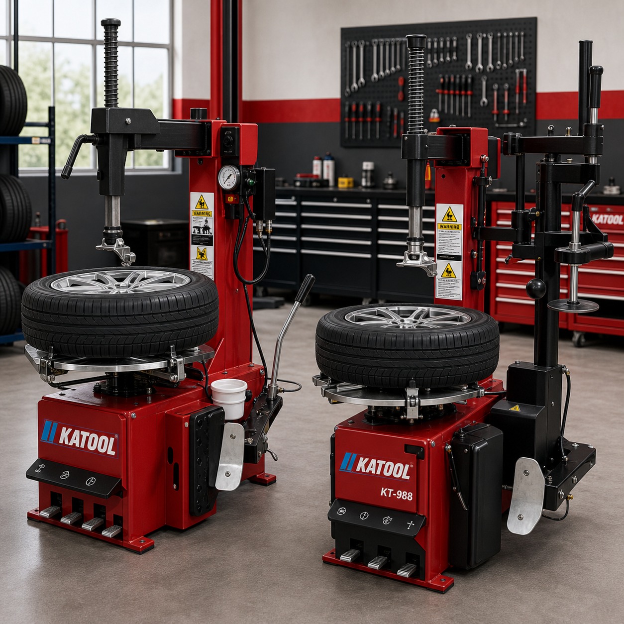 Types of Tire Changers for Workshop Use