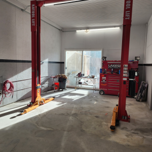 Adding a 4 Post Car Lift Adding a 4 Post Car Lift