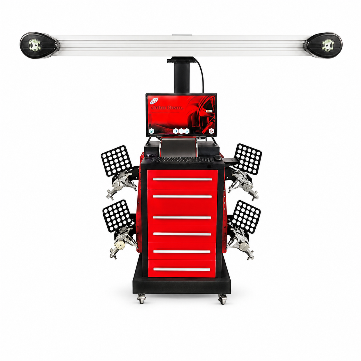 Autokato Wheel Alignment Machine Works on 2 Post & Scissor Lift--AV651