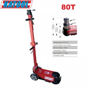 KATOOL Heavy Duty Truck Jack Pneumatic 80 Tons Wheel Repair Tire Repair KATOOL Heavy Duty Truck Jack Pneumatic 80 Tons Wheel Repair Tire Repair