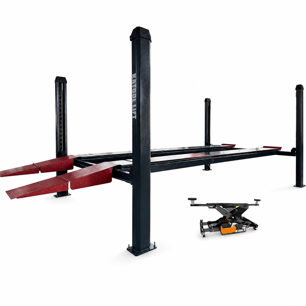 Katool KT-4H120X Heavy Duty Four Post Lift 12,000 lbs Capacity