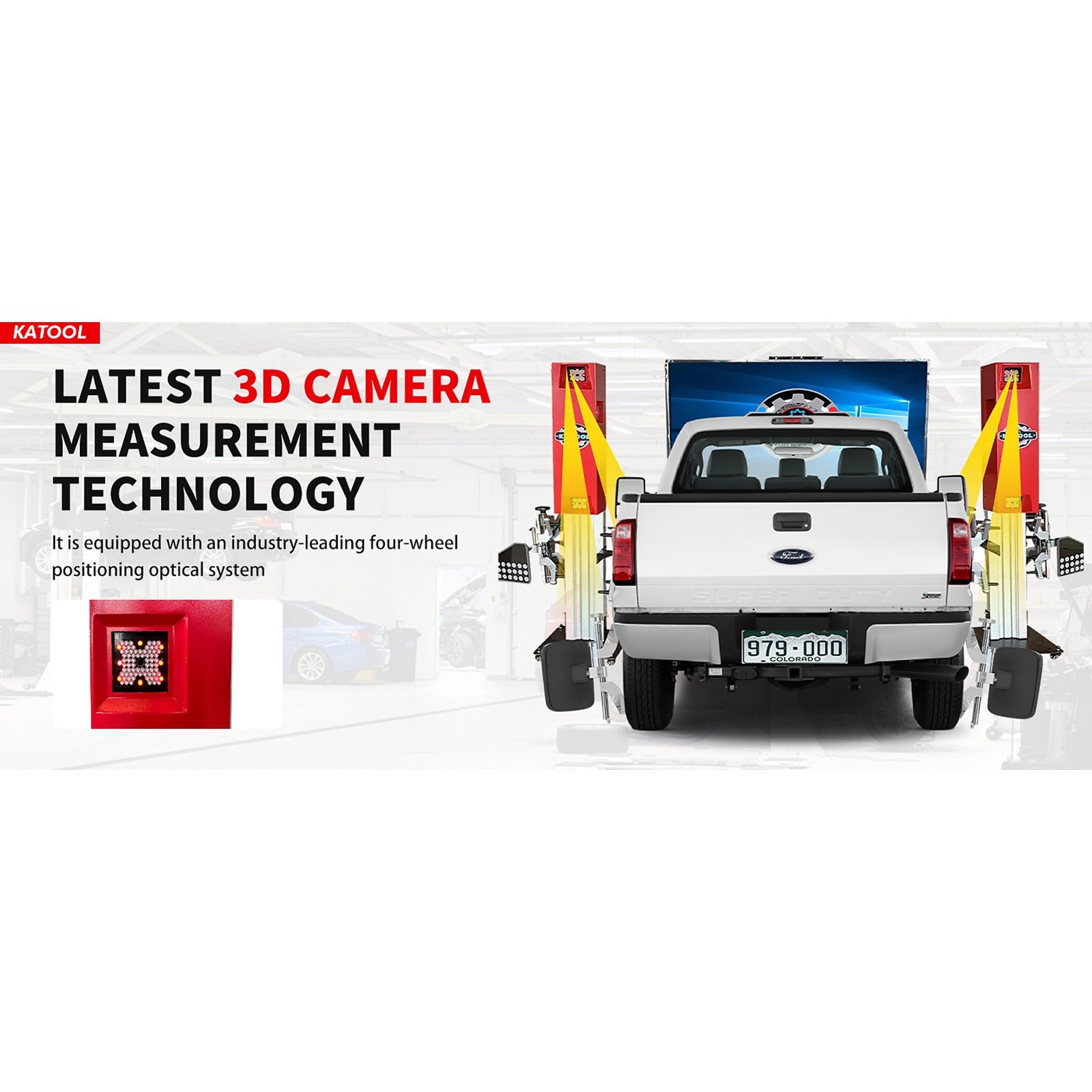 Autokato KT-5DA 5D Wheel Alignment Machine - Image 1