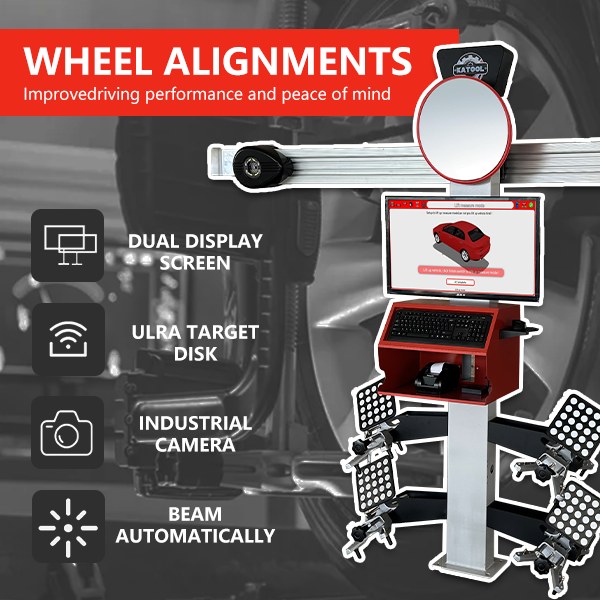 Autokato KT-AV533 3D Wheel Alignment Machine - Image 1