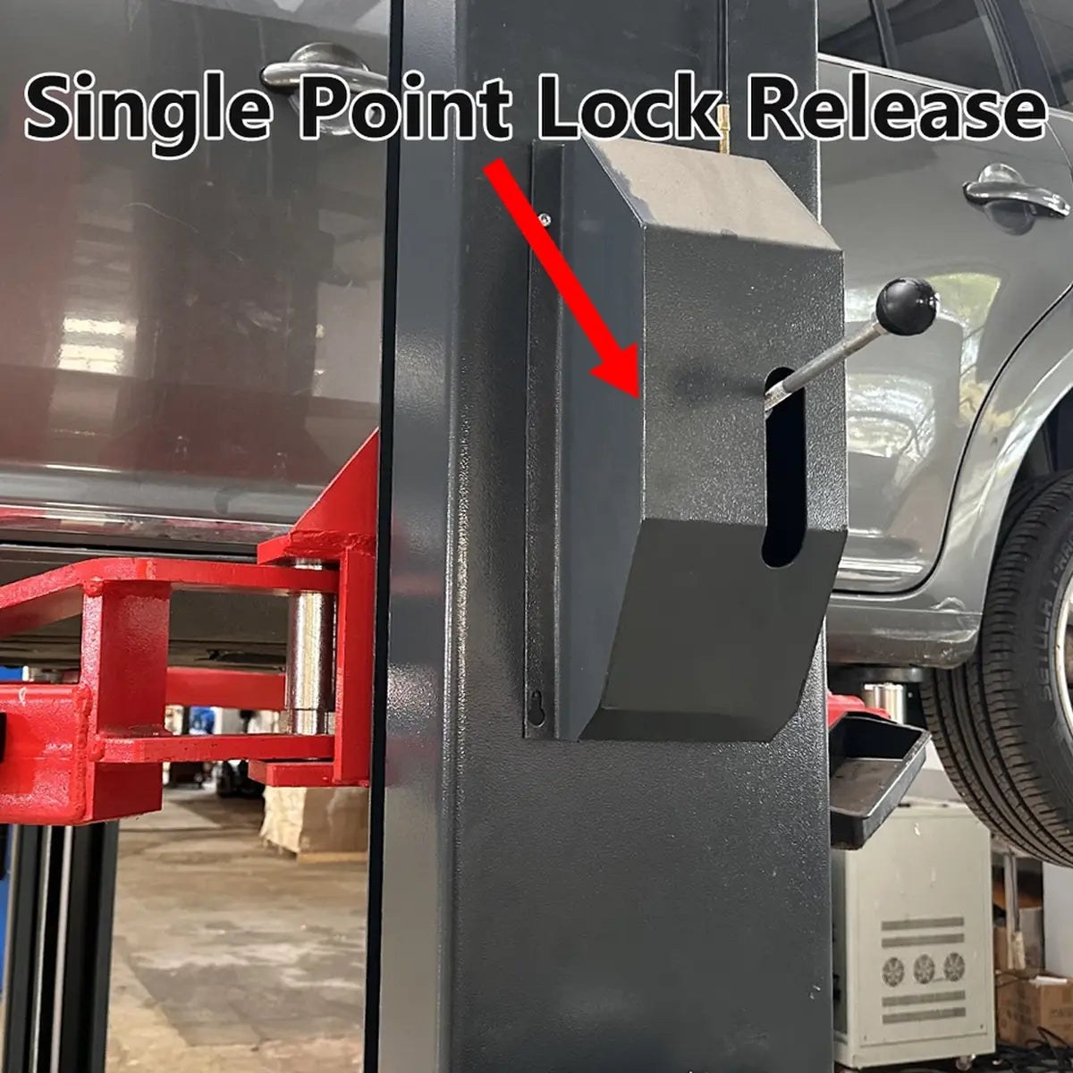 Autokato KT-M140XD 14,000 lb 2-Post Overhead Car Lift - Image 3