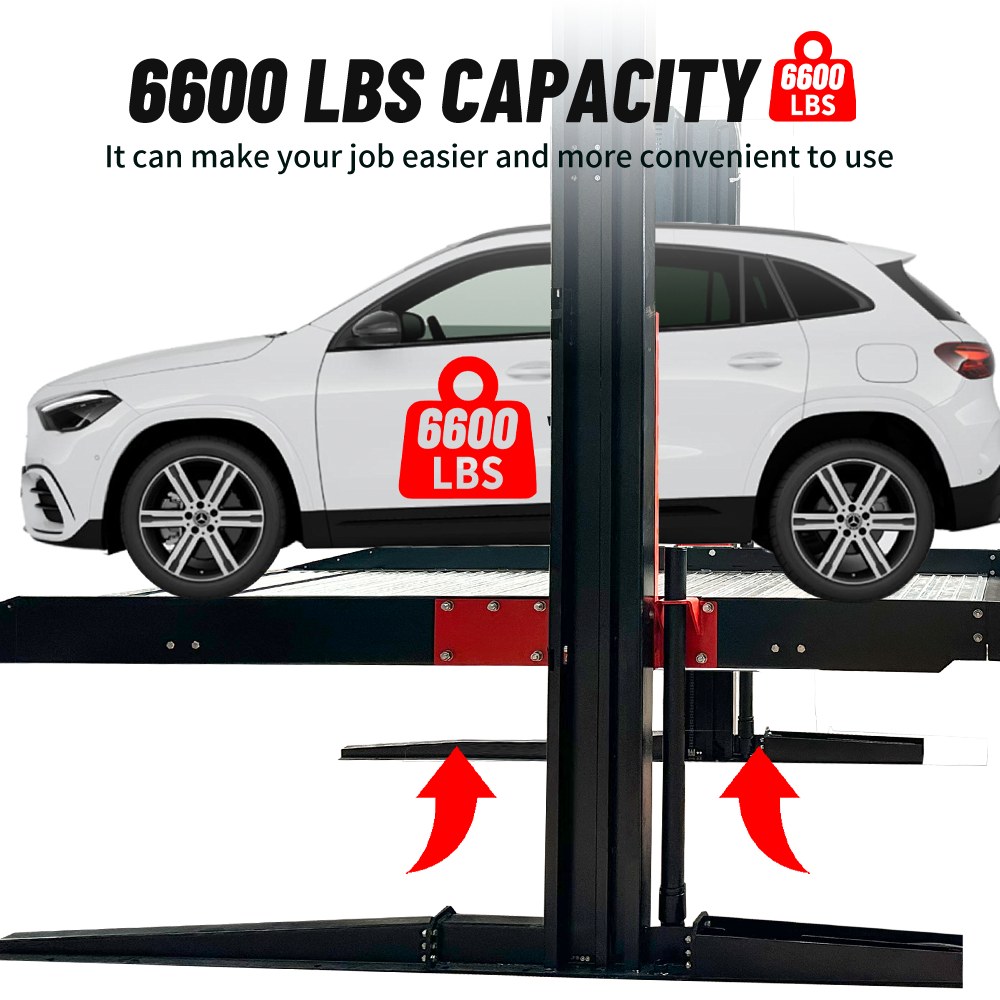 Autokato KT-P2700 6,600lbs Two Post Parking Lift - Image 3