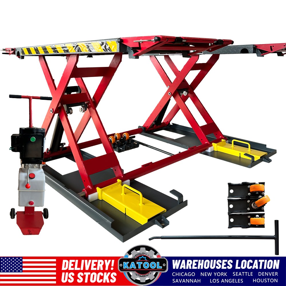Katool KT-X77 Heavy Duty Scissor Lift Car lift | 7,000 lbs Capacity