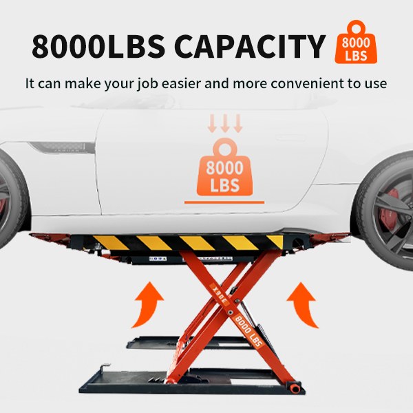 Autokato KT-X90E 8000 lbs Electric Mid Rise Scissor Lift - Image 3
