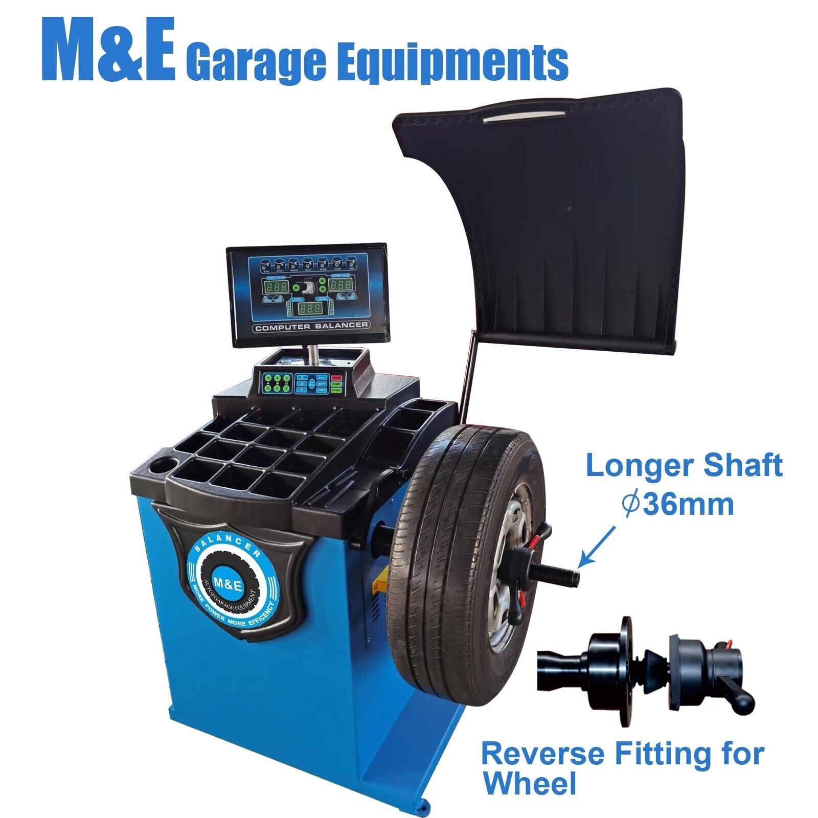 Autokato M&E ME-B650 Wheel Balancer - Image 1