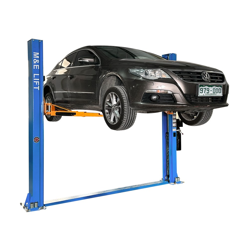 Katool ME-H1000 10,000 lb Two-Post Vehicle Lift - Base Plate Design