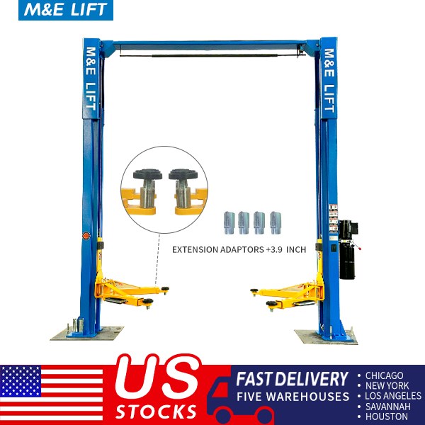 Autokato M&E 2 Post Lift 11000lbs Two Post Auto Lift Auto Truck Hoist Super Quality-ME-LM110S - Image 2