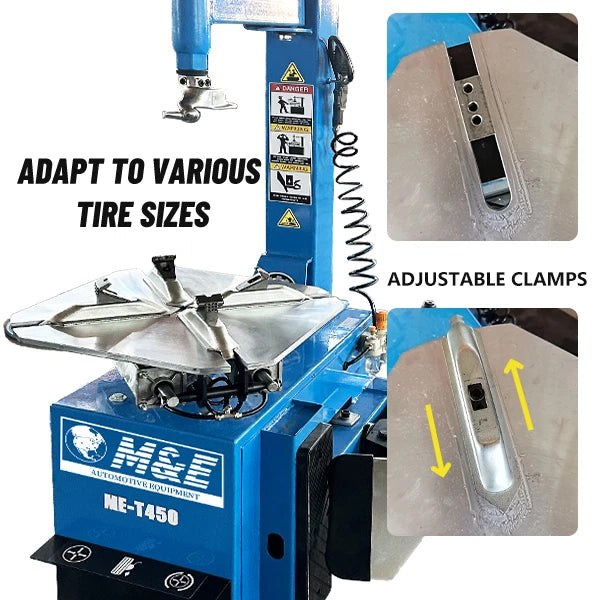 Autokato ME-T450 Tire Changer Machine | 10 in–24 in Rim Capacity - Image 1