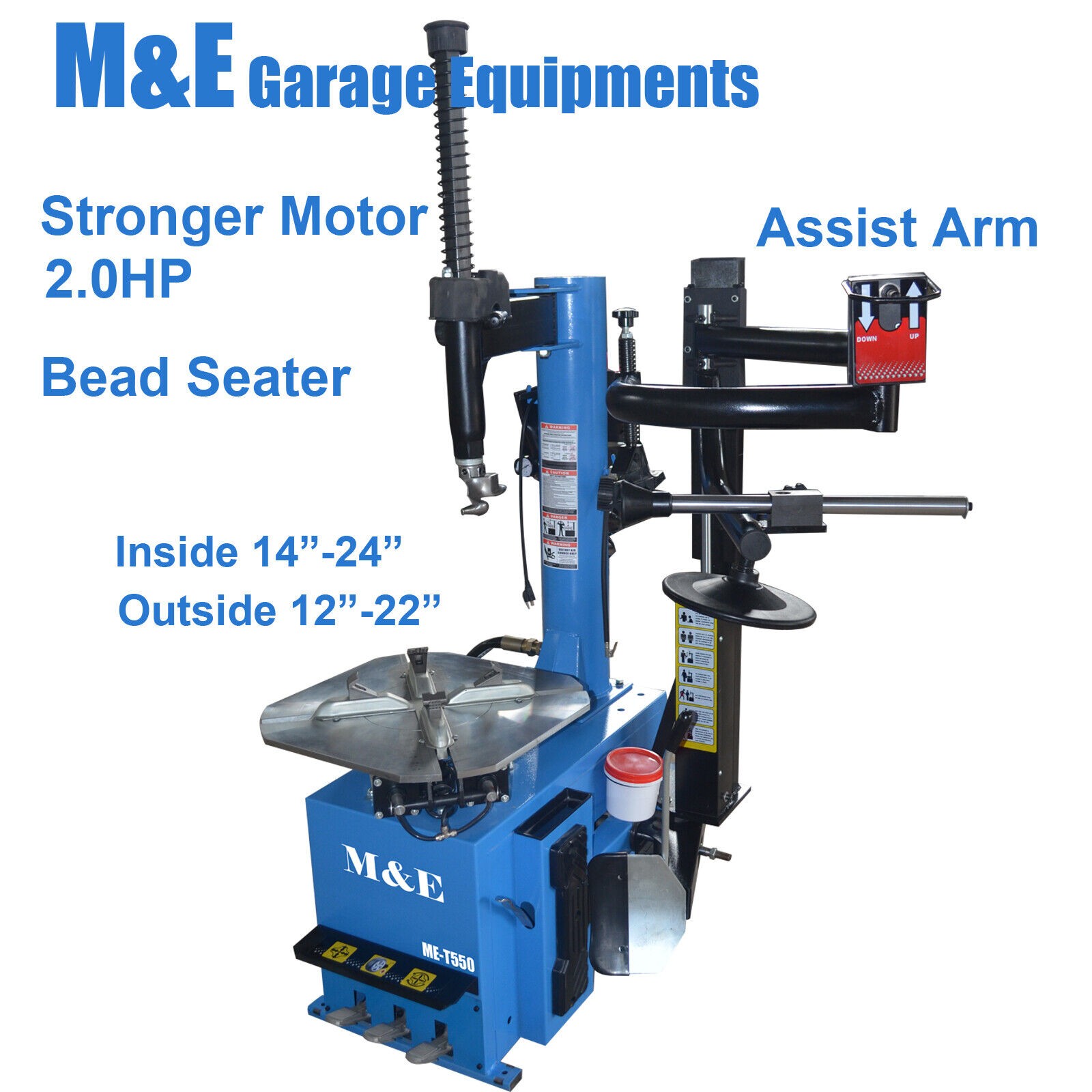 Autokato ME-T550 Tire Changer and ME-B610 Wheel Balancer Combo - Image 1