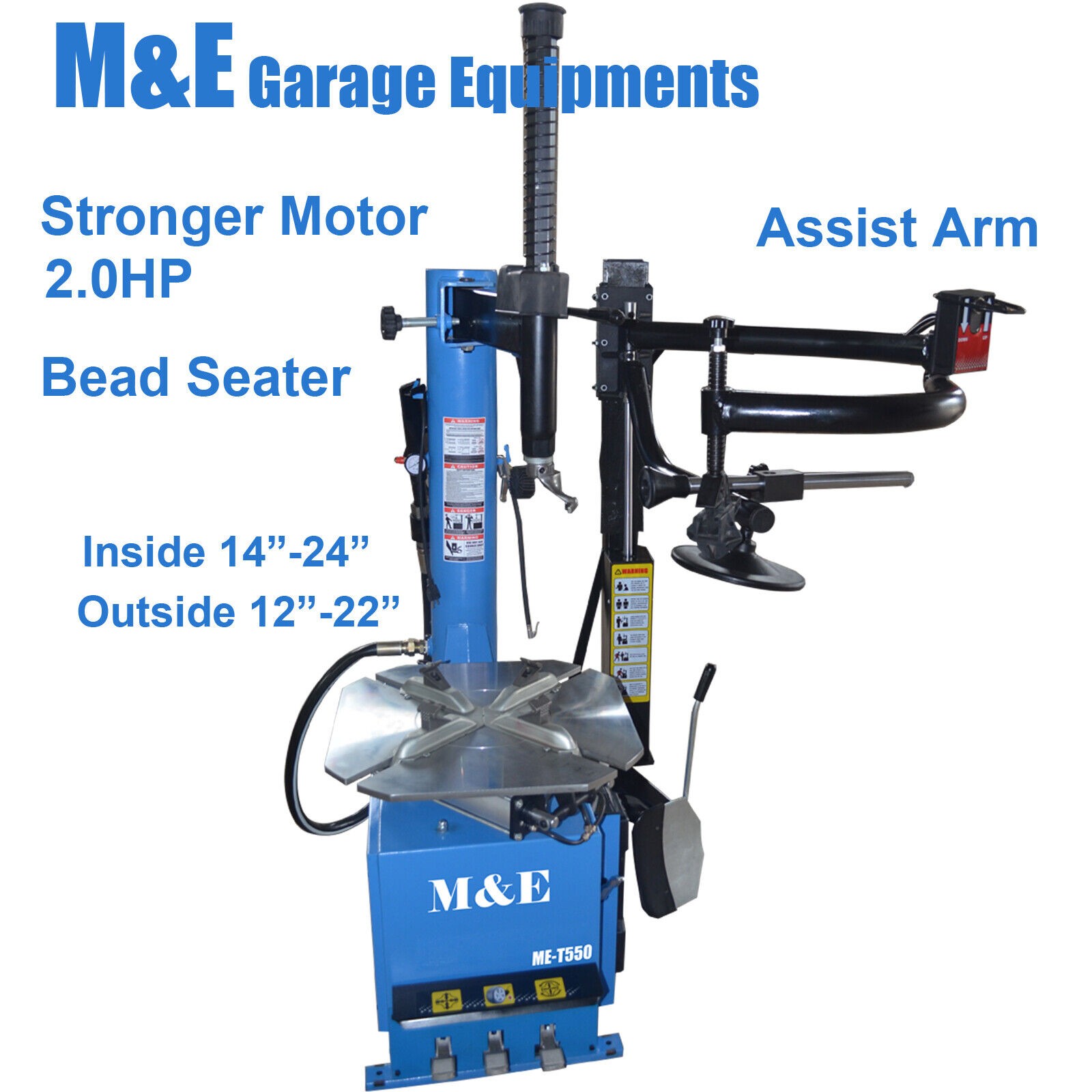 Autokato ME-T550 Tire Changer and ME-B610 Wheel Balancer Combo - Image 2