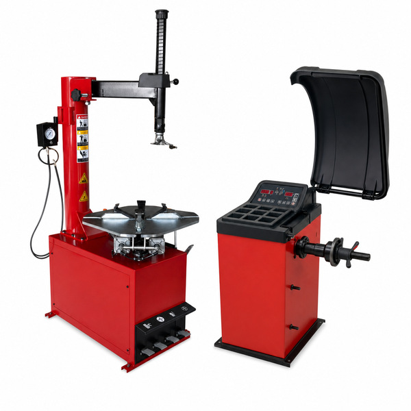 Autokato KT-T800 Tire Changer and KT-B700 Wheel Balancer Combo
