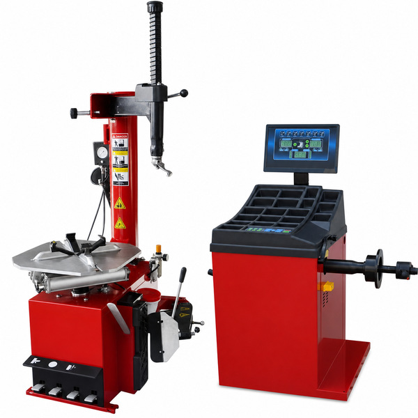 Autokato KT-T800 Tire Changer and KT-B760 Wheel Balancer Combo