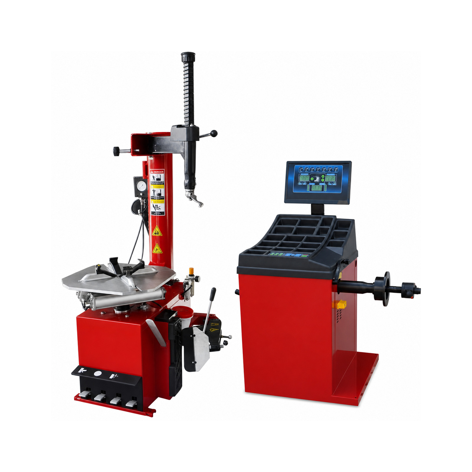 Autokato KT-T800 Tire Changer and KT-B760 Wheel Balancer Combo - Image 1