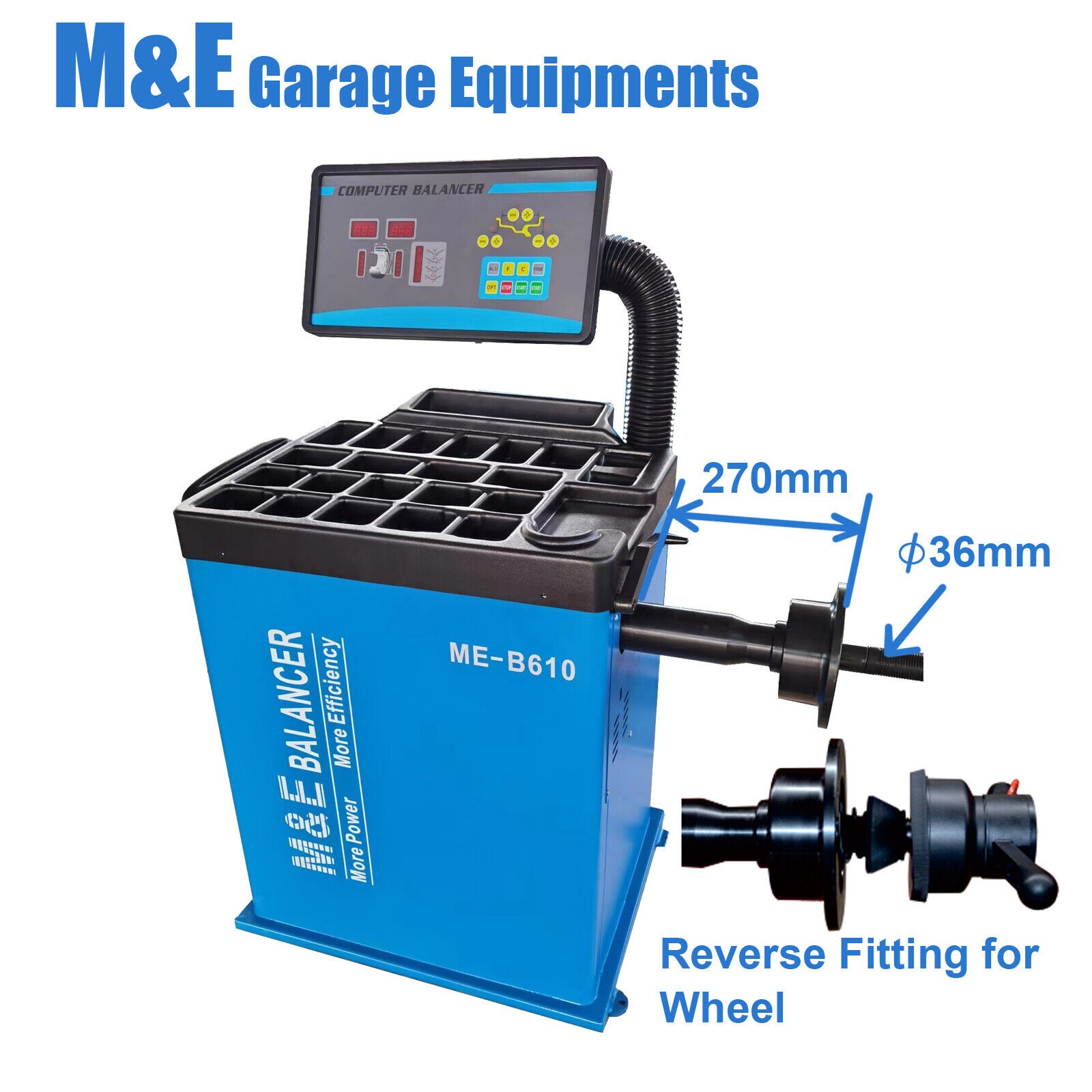 Autokato ME-B610 Wheel Balancer Machine - Image 2